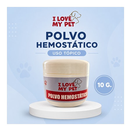 Polvo hemostático de uso tópico – 10 g