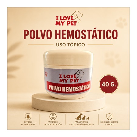 Polvo hemostático de uso tópico – 40 g